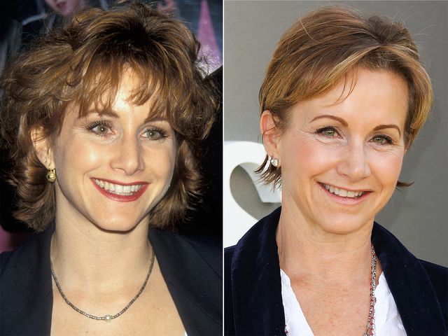 From left: Gabrielle Carteris attends the 1994 National Association of Television Program Executives (NATPE) Convention in San Francisco; Gabrielle Carteris attends the premiere of National Geographic’s ‘Genius’ at the Fox Bruin Theater in L.A. on April 24, 2017Credit: Getty (2)