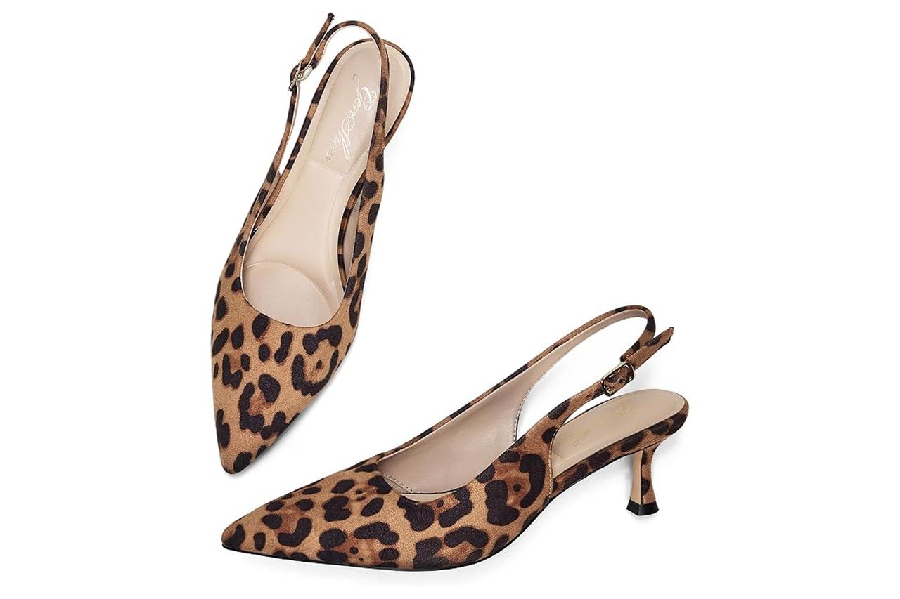 Genshuo Kitten Heel Credit: Amazon