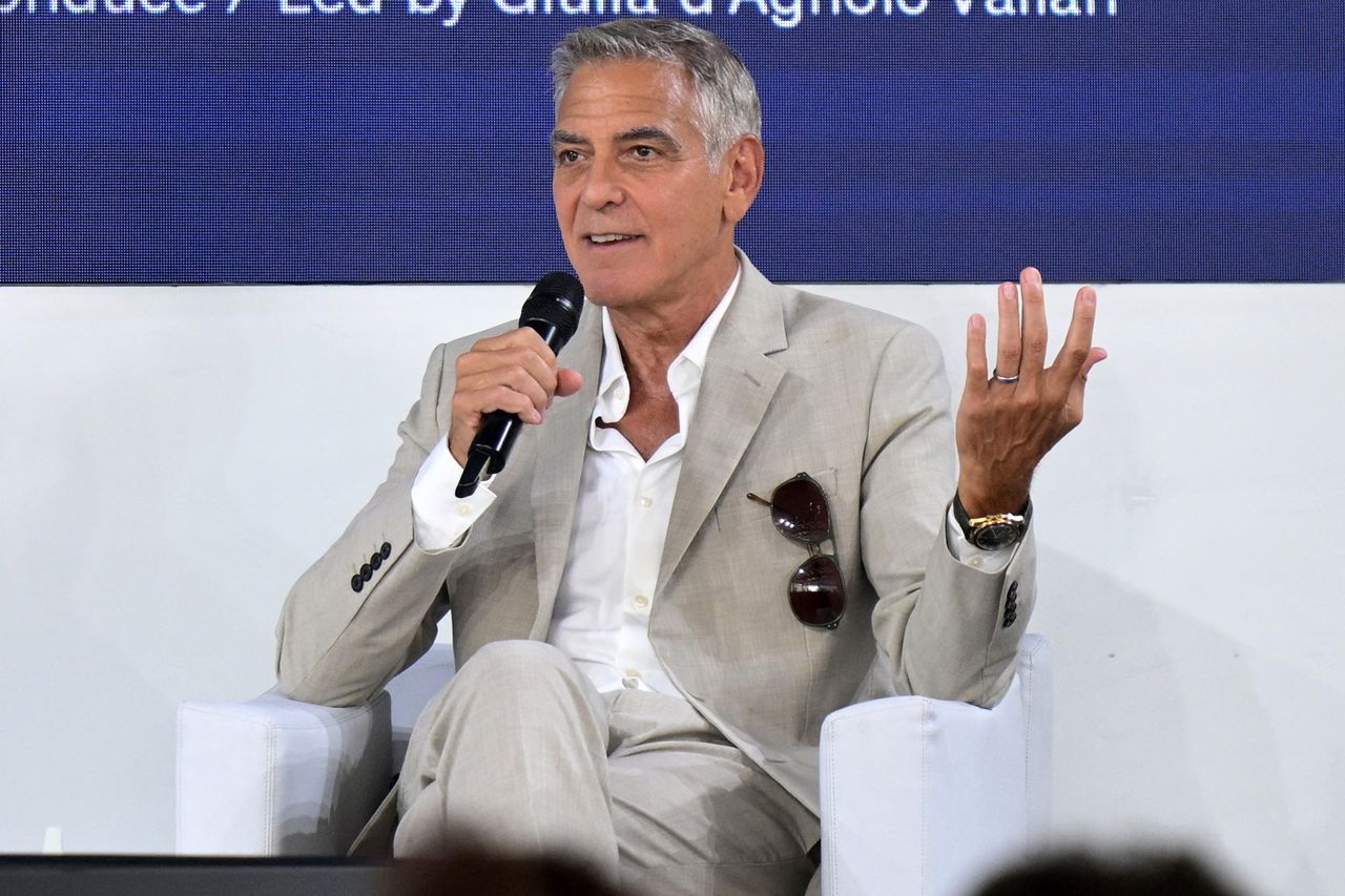 George Clooney at the Venice Film Festival on Sept. 3, 2026Credit: Tiziana Fabi/AFP via Getty