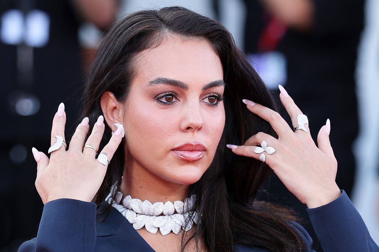 A closer look at Georgina Rodríguez’s jewels worn to the Venice Film FestivalCredit: Stephane Cardinale - Corbis/Corbis via Getty