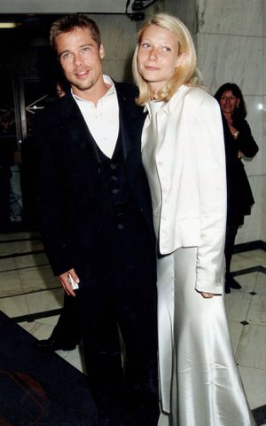 Brad Pitt and Gwyneth Paltrow in April 26, 1995 in London, EnglandCredit: Dave Benett/Getty