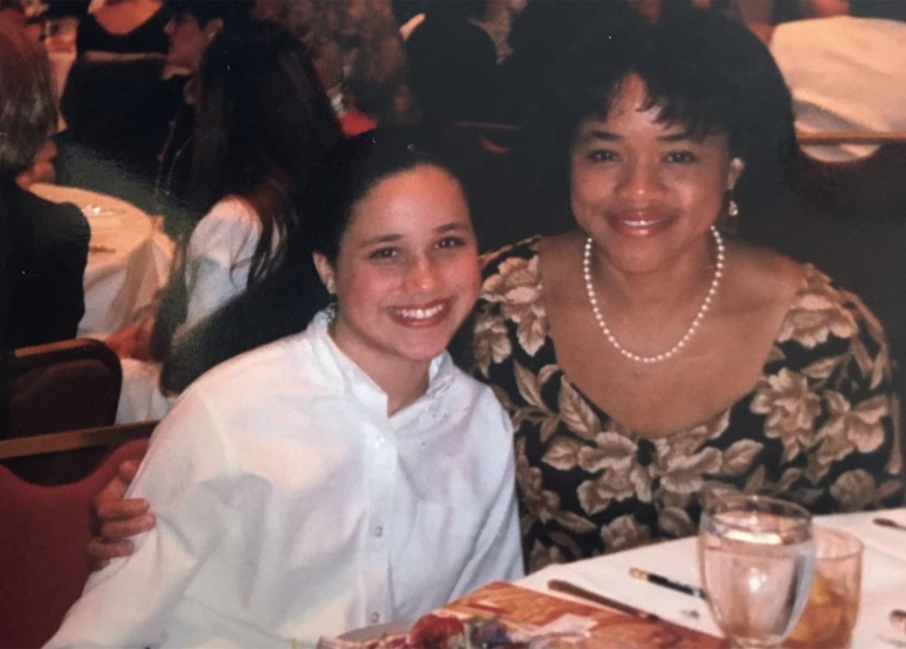 Meghan Markle and her mom Doria Ragland in ‘Harry & Meghan’Credit: Netflix
