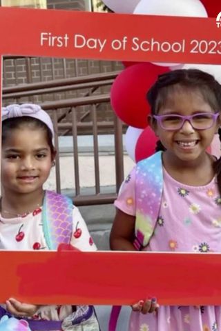 Hoda Kotb’s daughters Haley and Hope in September 2023.Credit: Today Show/Instagram