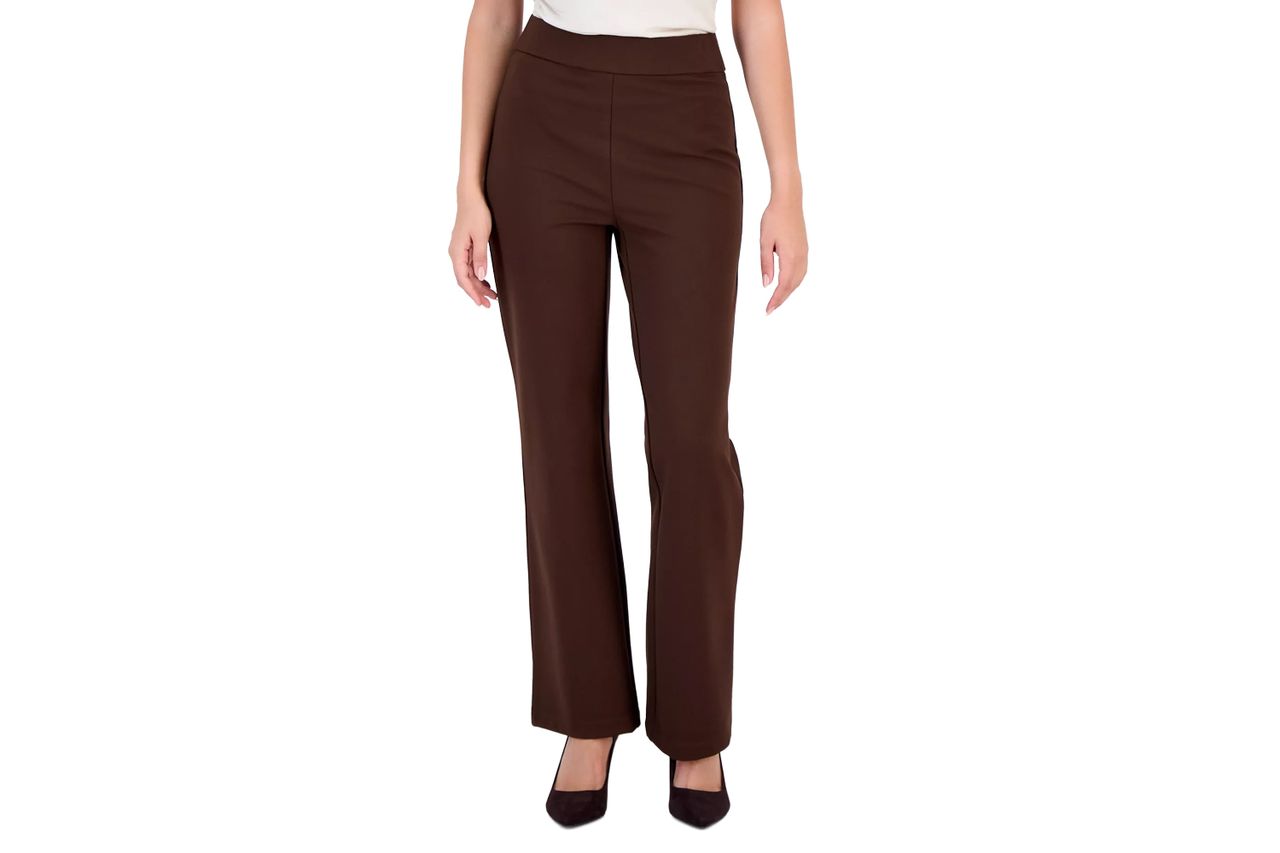 Macy's I.N.C. International Concepts Petite High-Rise Bootcut Pull-On Pants Credit: Macy's