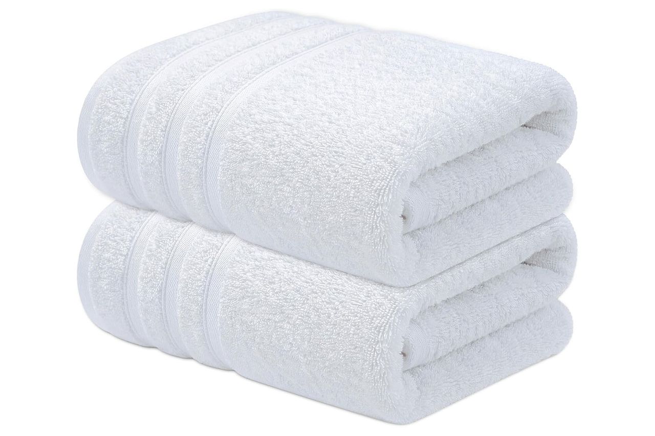 Infinitee Xclusives 100% Ring Spun Cotton Bath Credit: Amazon