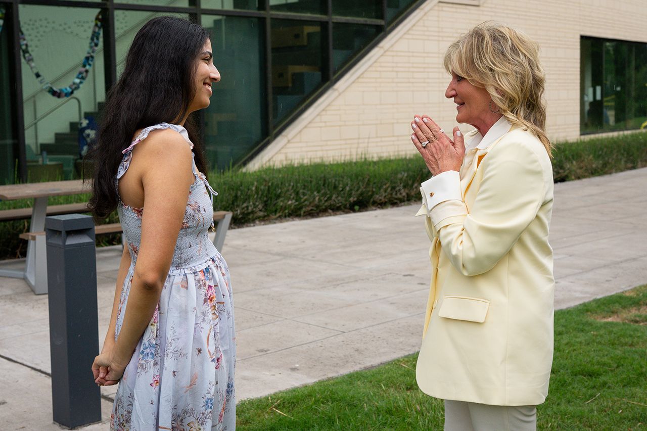 Kareena (left) and Jill Grandas (right).Credit: Jon Shapley for Tennessee Donor Services