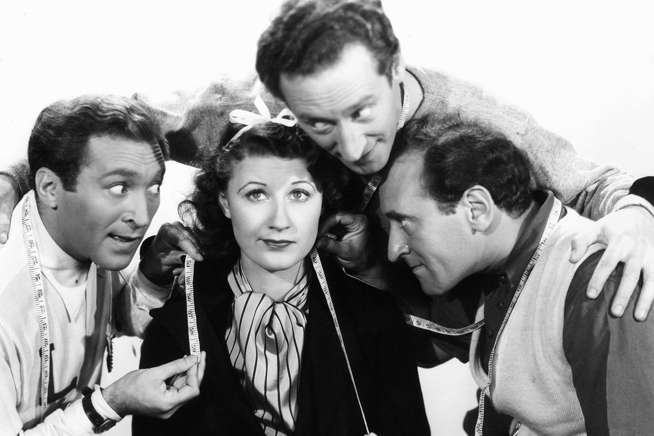 Joan Davis in ‘Life Begins in College’ with Al Ritz, Harry Ritz and Jimmy RitzCredit: 20th Century-Fox/Getty
