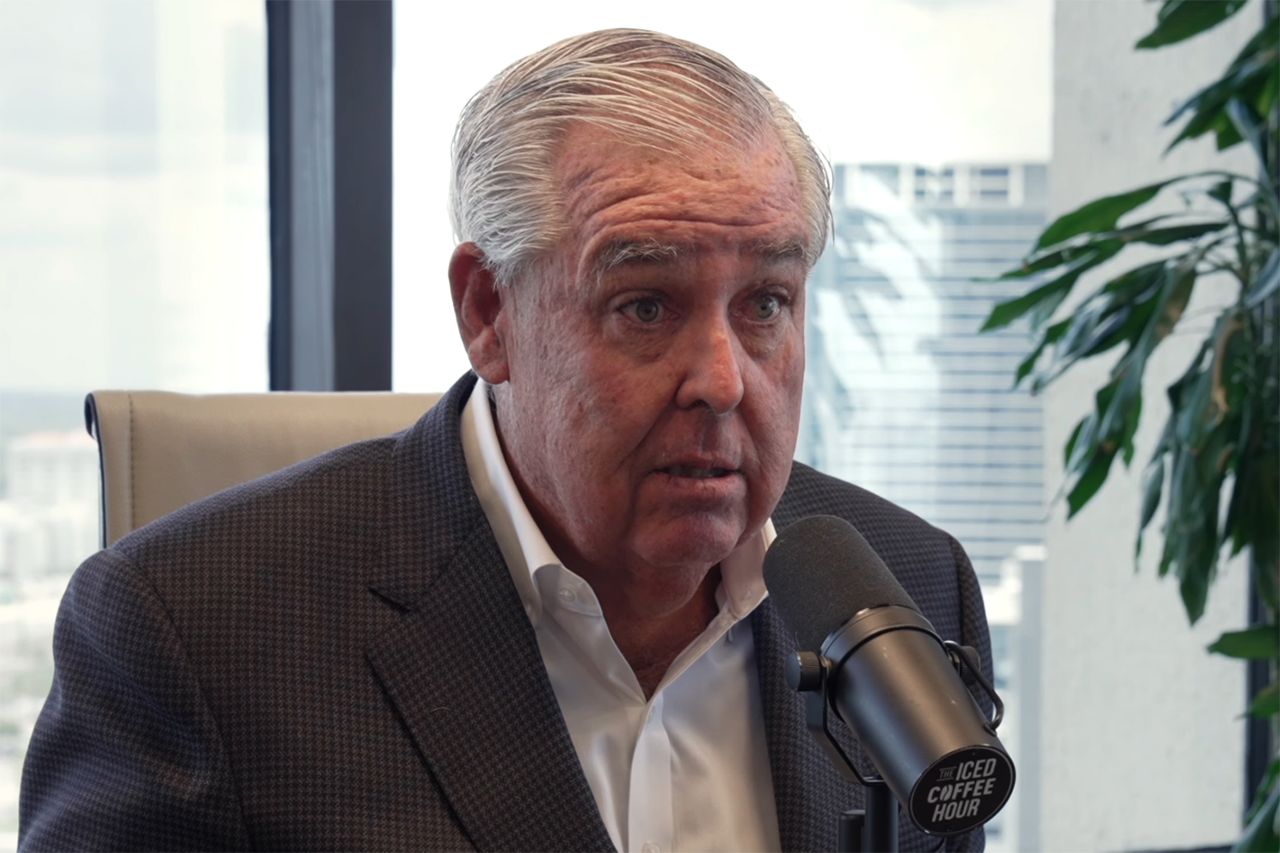 John Morgan on “The Iced Coffee Hour” podcast on Aug. 27, 2026.Credit: @TheIcedCoffeeHour/YouTube
