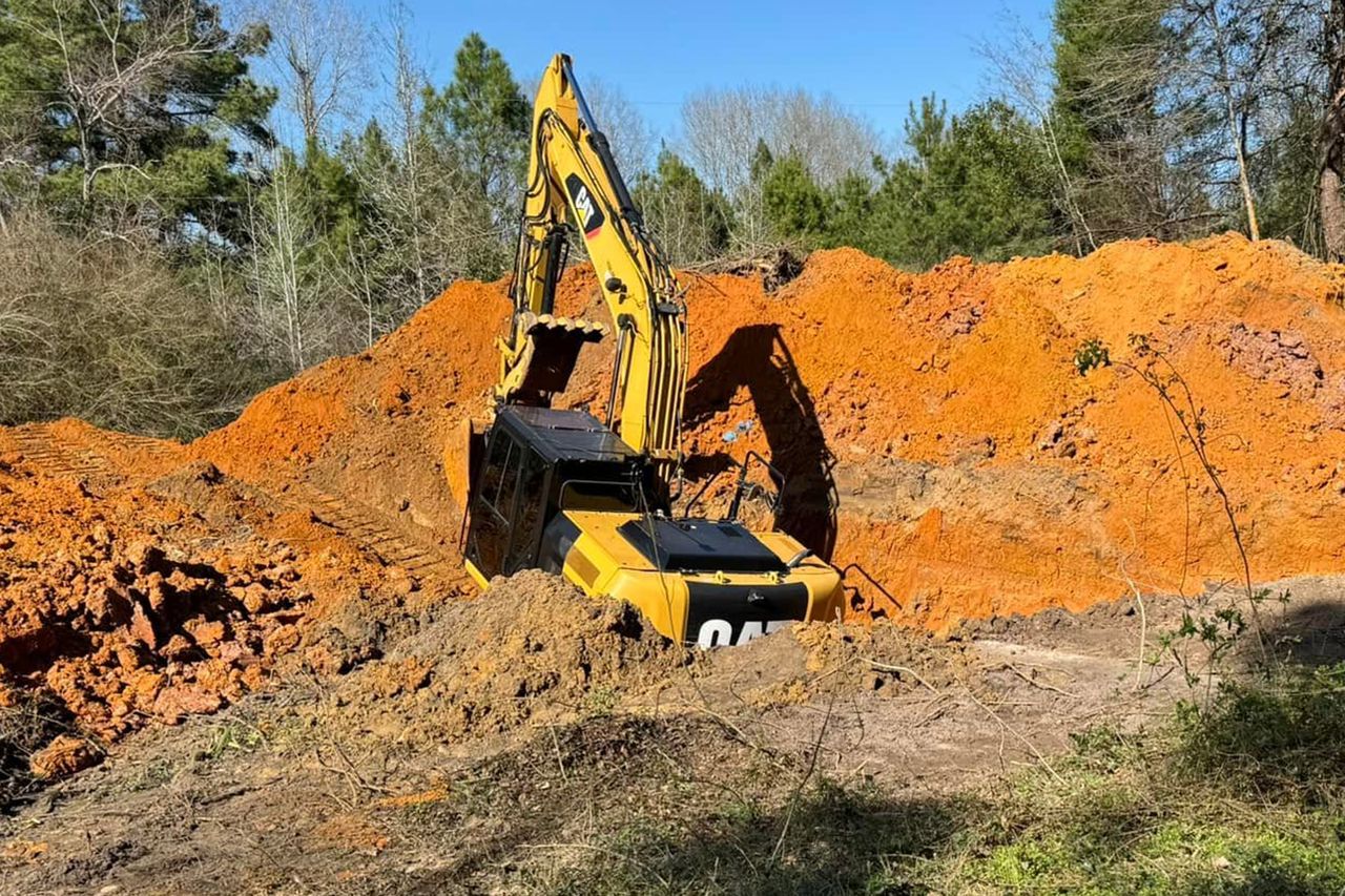 Feb. 17, 2025, Jasper County Sheriff’s Office and the Jasper County District Attorney’s office searched property off of FM 252 regarding Josh LarkinCredit: Jasper County Sheriff's Office - TX