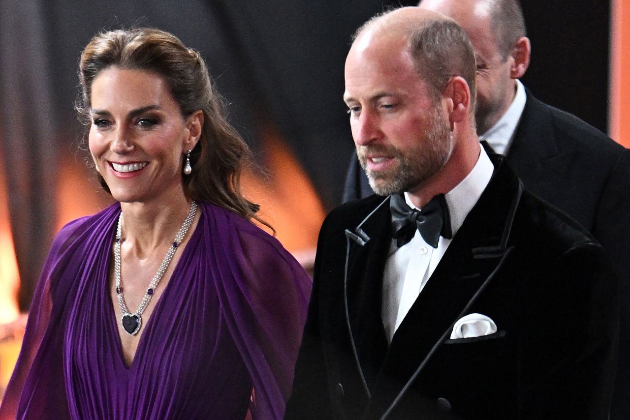 Prince William, Prince of Wales and Catherine, Princess of Wales attend the Kate Middleton and Prince William attend the ‘Digger’ premiere at Leicester Square Gardens in London on Sept. 22, 2026Credit: Samir Hussein/WireImage