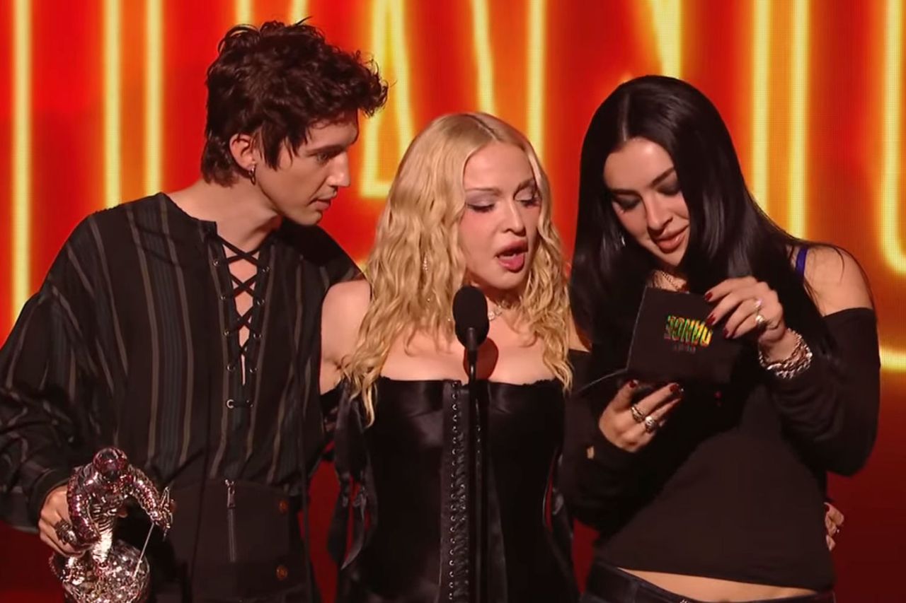 Troye Sivan, Madonna and Charli xcxCredit: cbs