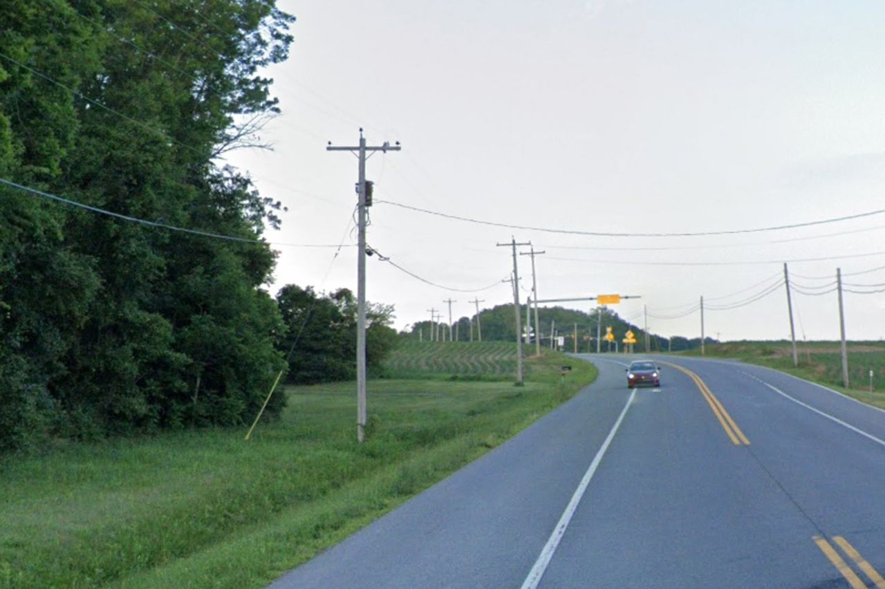 A view of MD 331 in Talbot County, Maryland, where George William Bacorn Jr. was killed in a head-on crash on Sept. 25, 2026Credit: Google