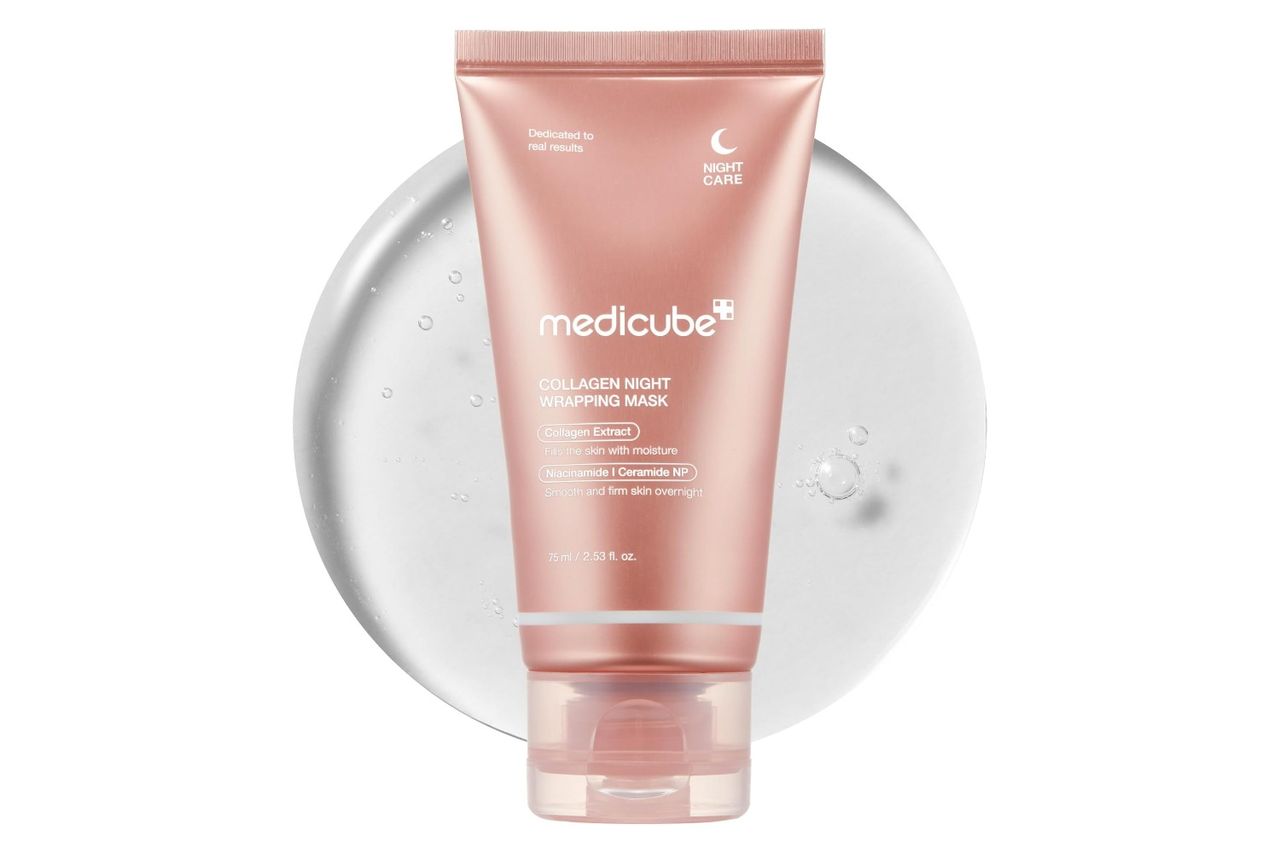 Medicube Wrapping Mask Collagen Overnight Peel Off Facial Mask Credit: Amazon