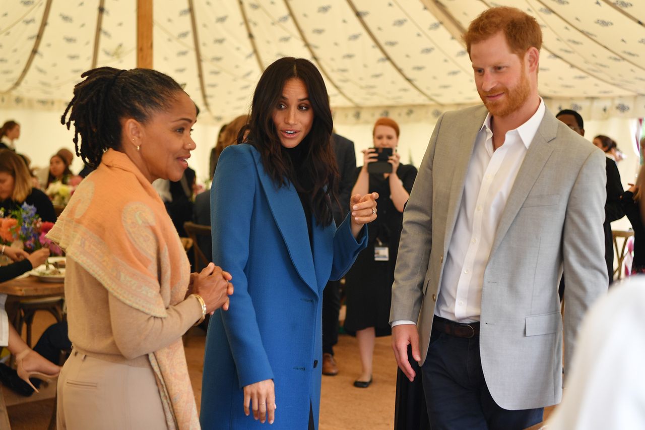 Meghan Markle, Prince harry and Doria Ragland host an event at Kensington Palace on Sept. 20, 2018Credit: Ben Stansall - WPA Pool/Getty
