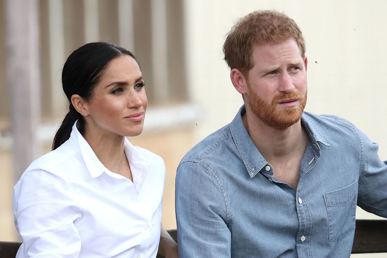 Prince Harry and Meghan Markle on October 17, 2018, in Dubbo, Australia.Credit: Chris Jackson - Pool/Getty