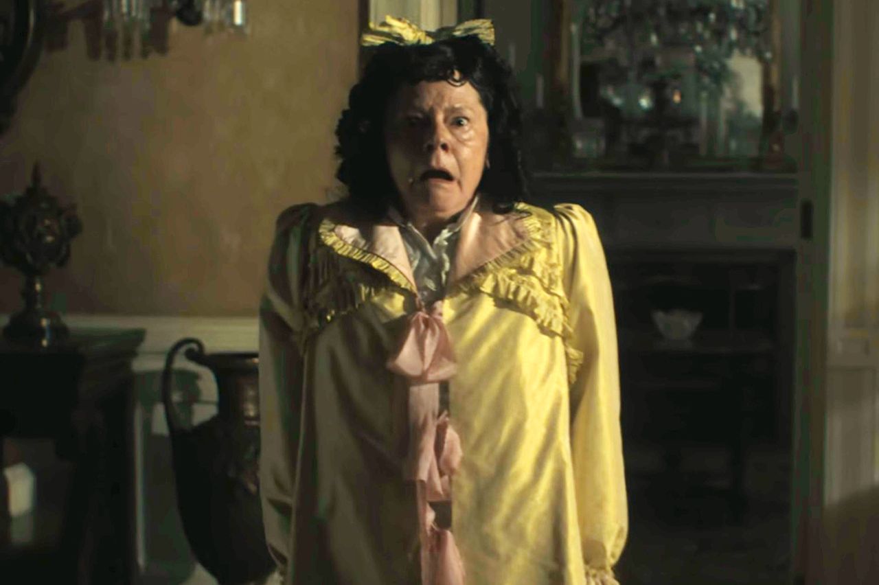 Linda Reiter as Bertha Manchester in ‘Monster: The Lizzie Borden Story’Credit: Netflix