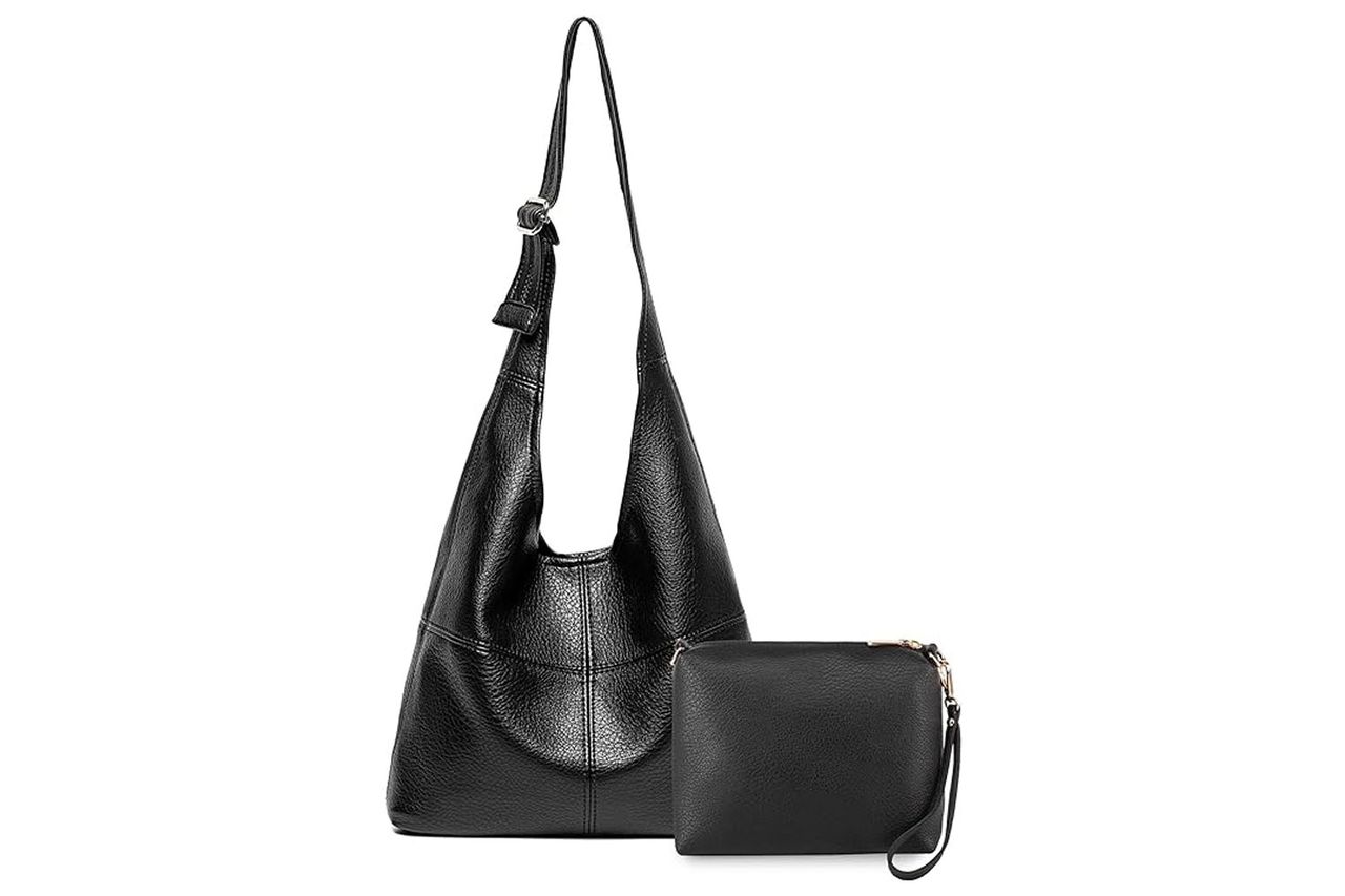 Montana West Hobo Bags Purse for Women Ultra Soft Foldable Shoulder Slouchy Handbags with Coin Purse Credit: Amazon