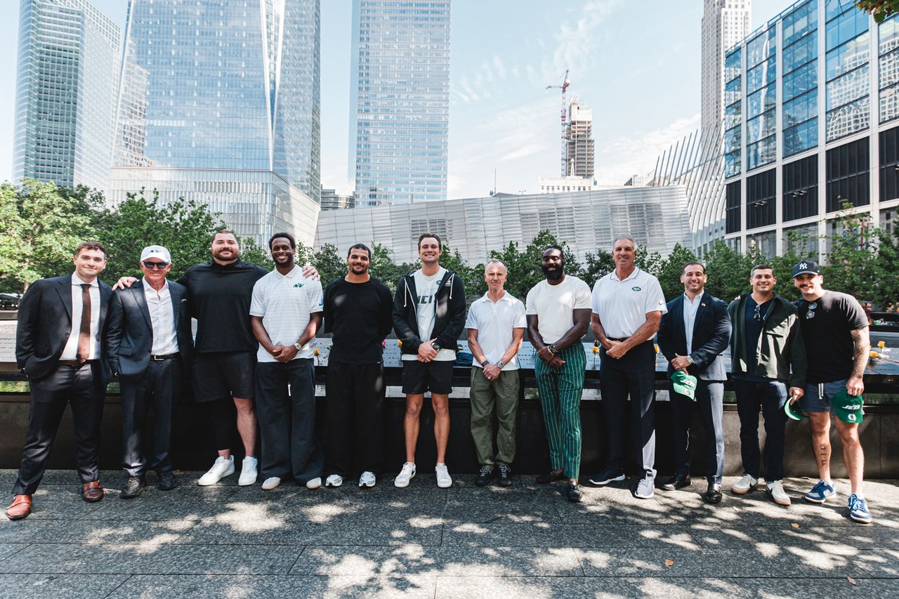 The New York Jets visit the 9/11 Museum on September 9, 2026 The New York Jets visit the 9/11 Museum on September 9, 2026. (Dylan Goodman/New York Jets Photo)Credit: Dylan Goodman/New York Jets Photo