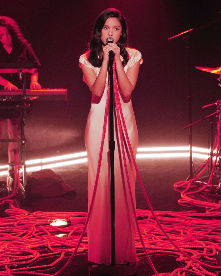 Olivia Rodrigo performing on ‘Jimmy Kimmel Live!’ on June 10, 2026Credit: Randy Holmes/Disney via Getty
