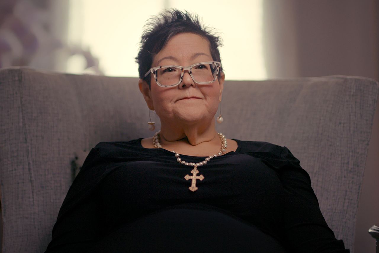 Pam Muise in ‘Death of the Pastor’s Wife’Credit: Netflix
