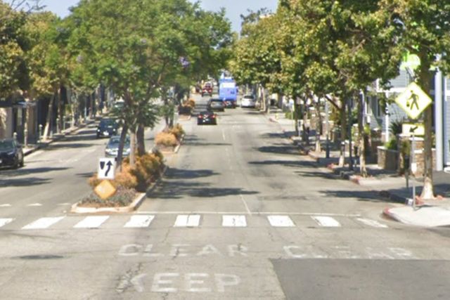 A view of the 3100 block of Pico Boulevard in Santa Monica, California, where a husband fatally shot his wife before killing himself inside a home on Sept. 26, 2026. The 3100 block of Pico Boulevard in Santa Monica, Calif.Credit: Google