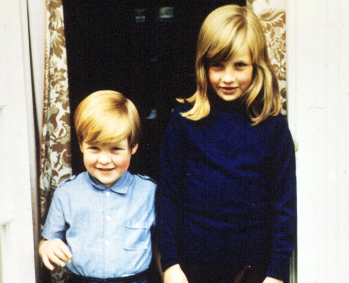 Lady Diana Spencer and her brother Charles Spencer in 1968. Lady Diana Spencer and her brother Charles Spencer in 1968.Credit: PA Images/Getty