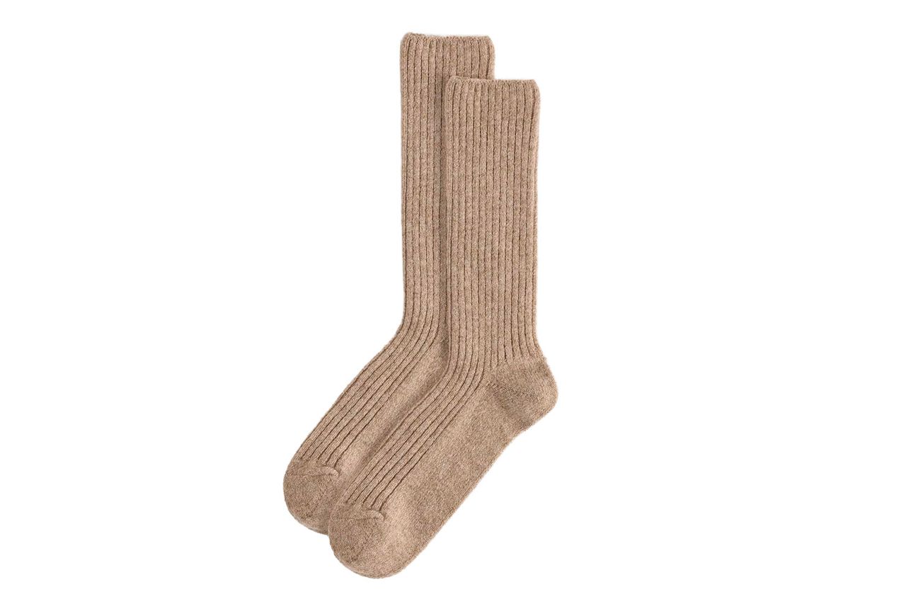 quince cashmere socks Credit: Quince