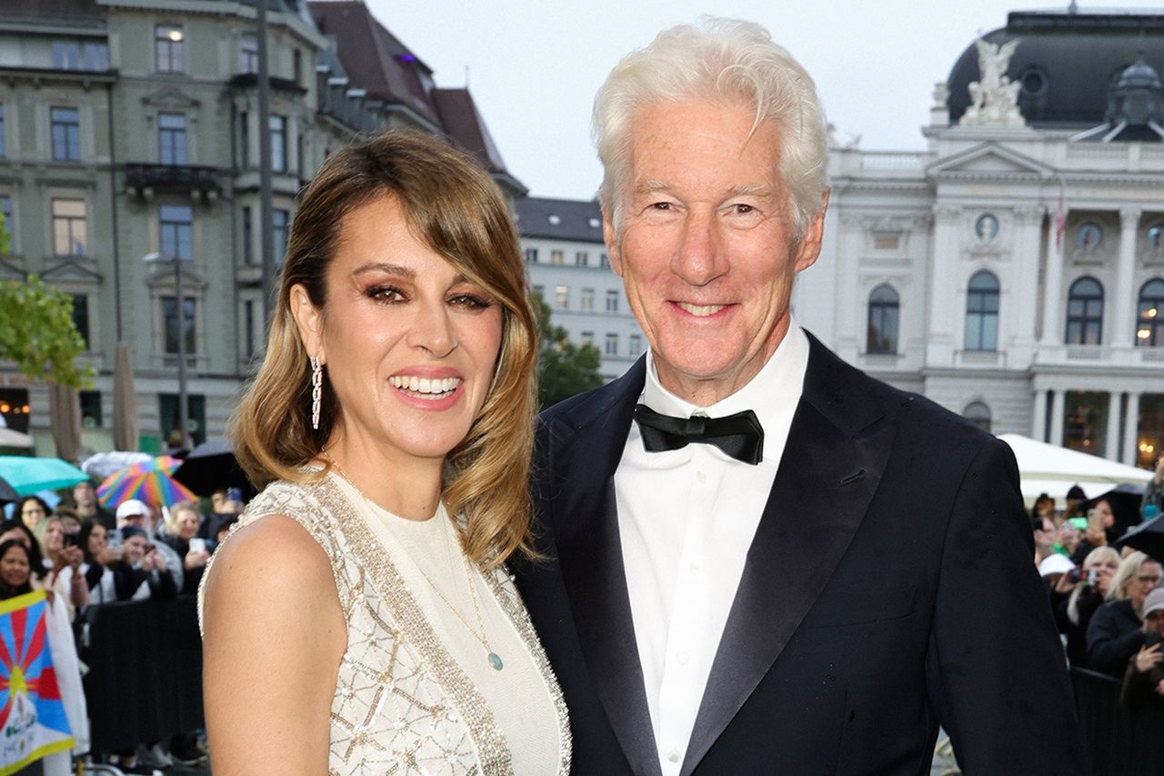 Alejandra Silva and Richard GereCredit: Andreas Rentz/Getty
