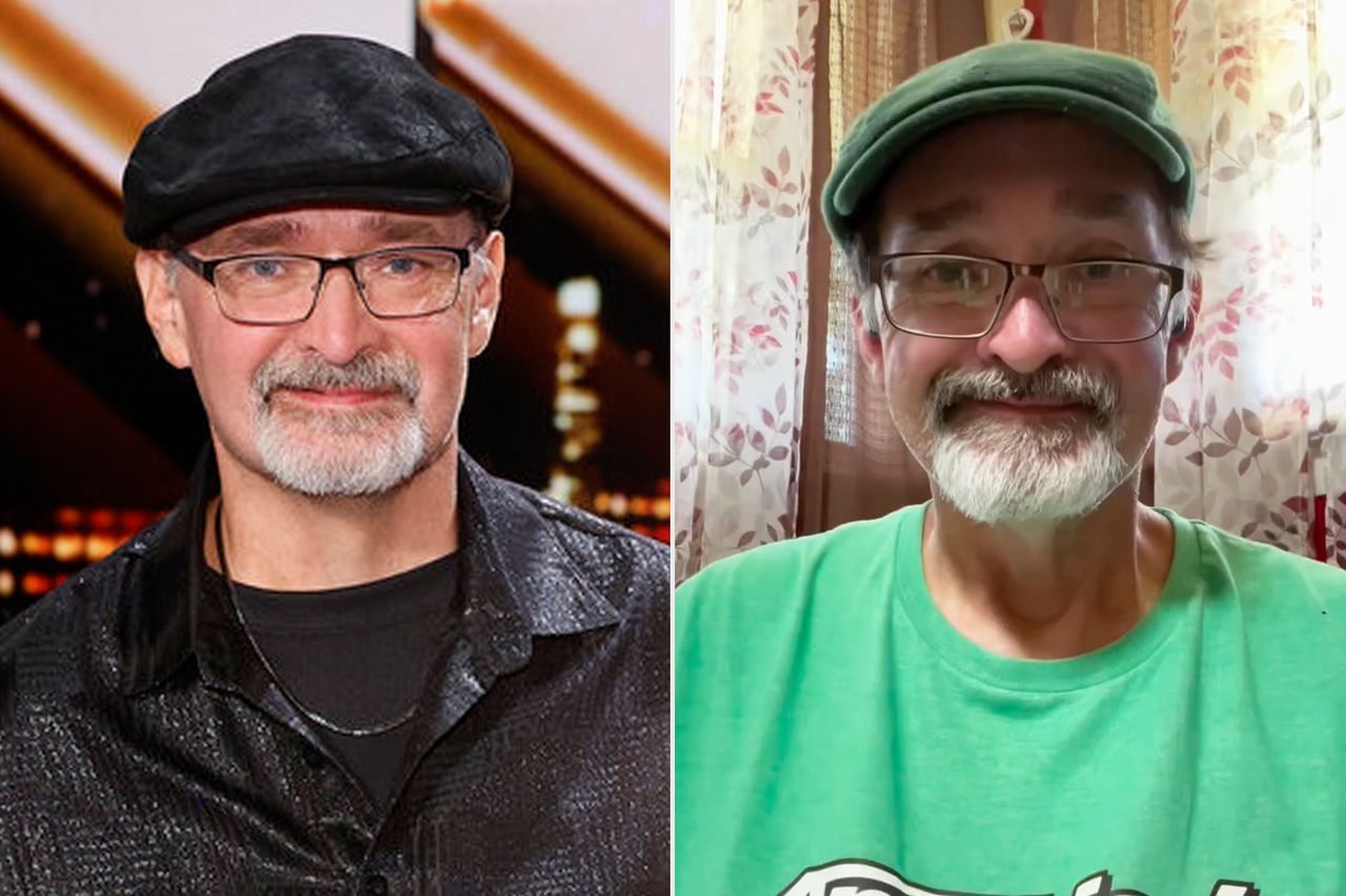 Richard Goodall in 2024. ; Richard Goodall in 2025.Credit: Trae Patton/NBC; Richard Goodall/Instagram