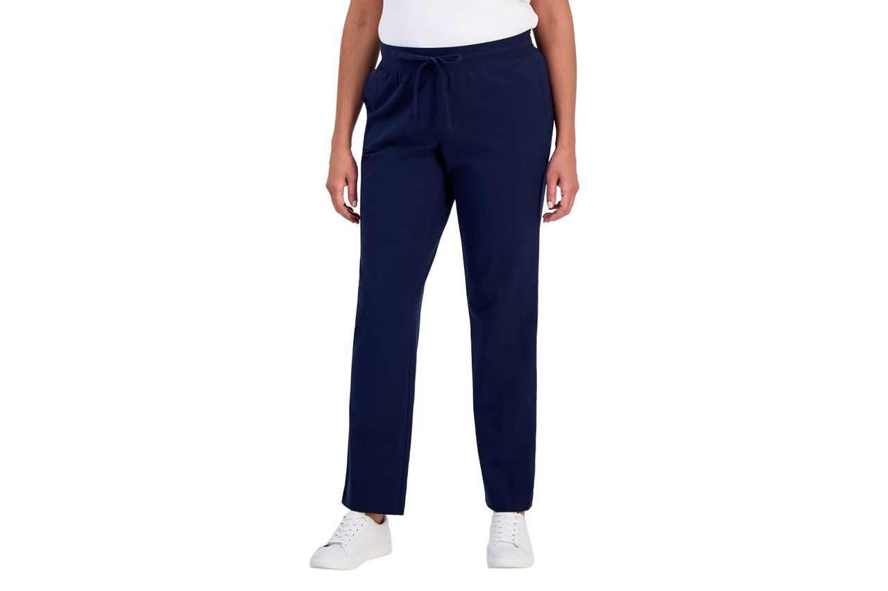 Macy's Style & Co Women's Mid-Rise Drawstring-Waist Sweatpants Credit: Macy's