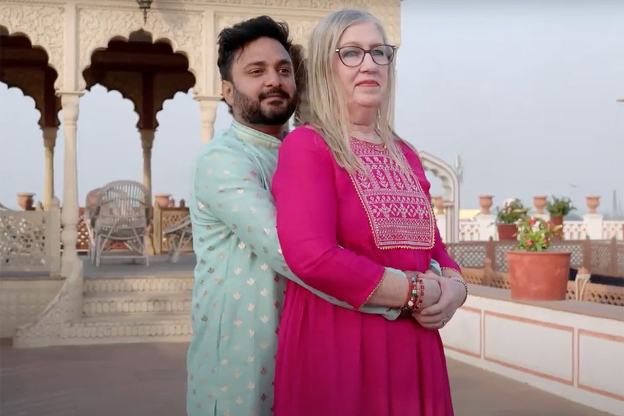 Sumit Singh and Jenny SlattenCredit: TLC