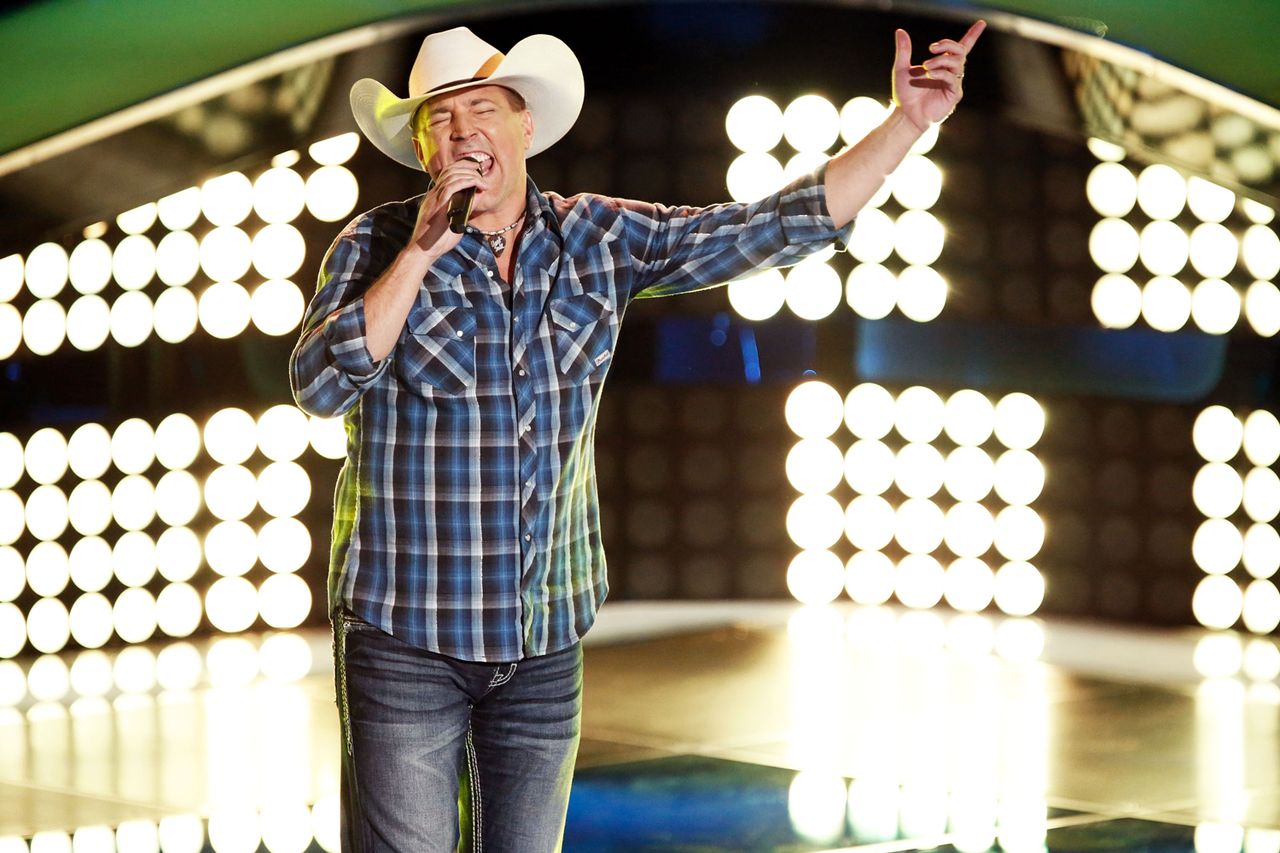 Matt Snook on Season 8 of ‘The Voice’.Credit: Tyler Golden/NBCU Photo Bank/NBCUniversal via Getty