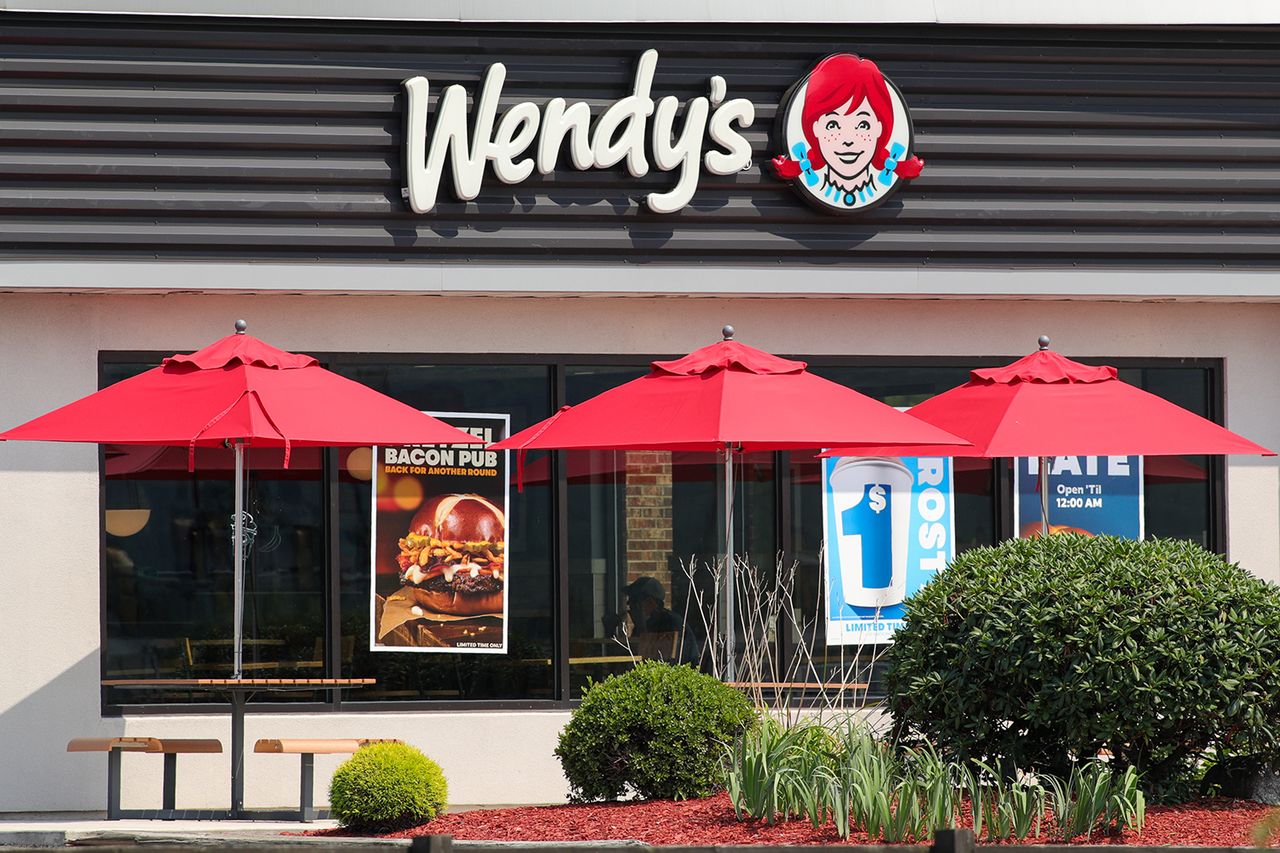 A Wendy’s restaurantCredit: Paul Weaver/SOPA Images/LightRocket via Getty