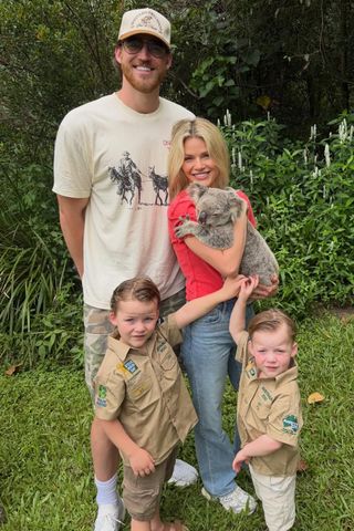 Witney Carson and her family visit the Australia Zoo in January 2026.Credit: Witney Carson/Instagram