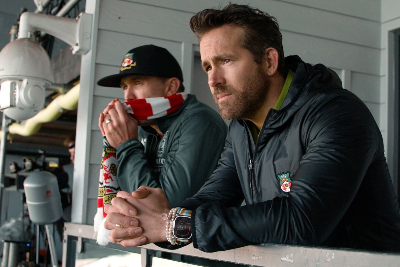 Rob McElhenney and Ryan Reynolds in ‘Welcome to Wrexham’Credit: FX