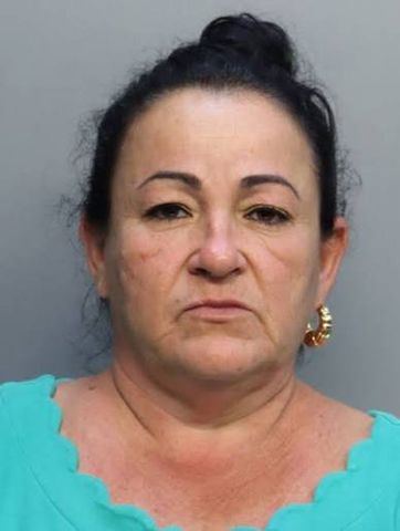 Yirsi Machado Rivera allegedly threw feces at her neighbor's face because she suspected the victim of having an affair with her husband. Yirsi Machado Rivera’s mugshot.Credit: Miami-Dade Corrections and Rehabilitation