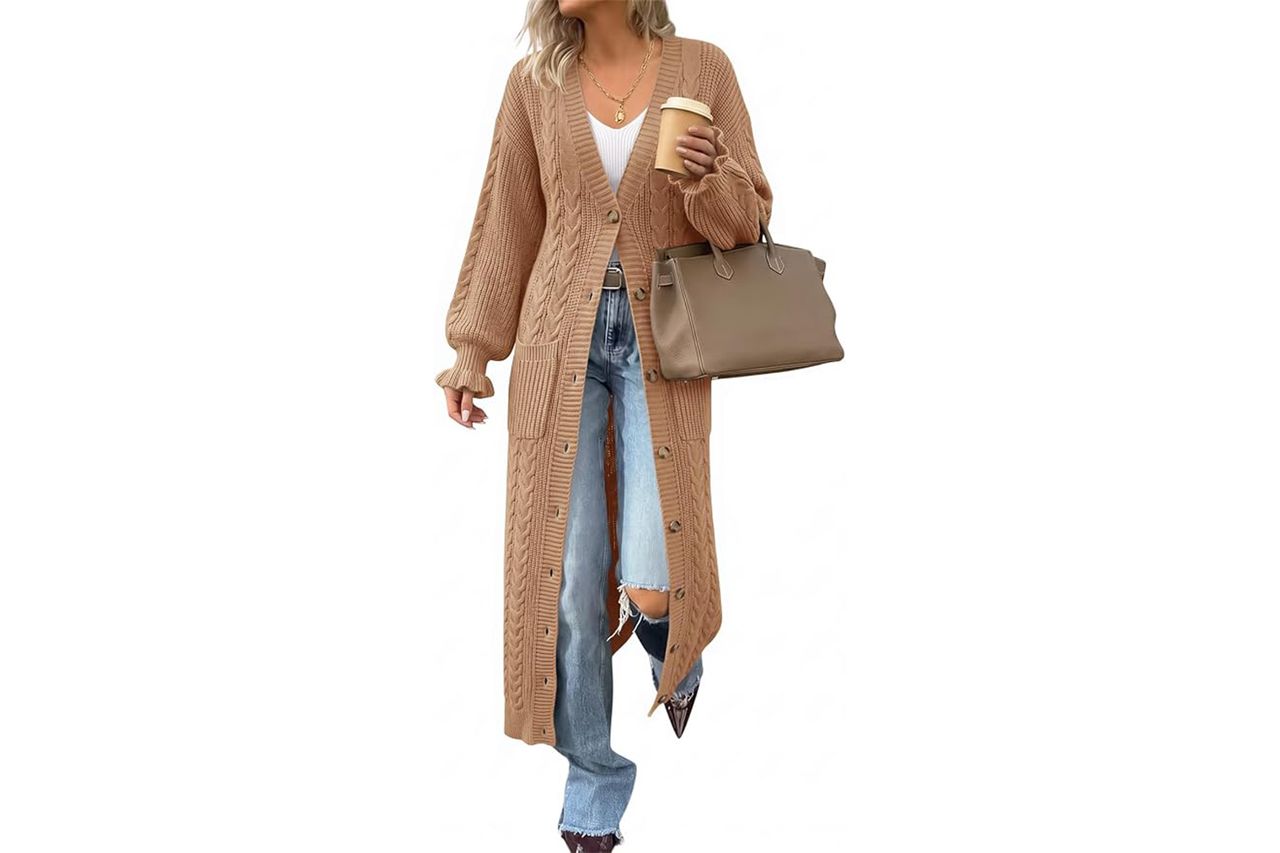 Yousify Long Duster Cardigans Credit: Amazon
